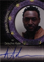 Stargate Heroes A109 Adrian Holmes Autograph Card