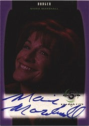 Babylon 5 Season 5 A11 Marie Marshall as Doger Autograph Card