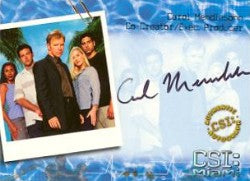 CSI: Miami Series One A12 Carol Mendelsohn Autograph Card