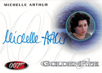 James Bond Autographs & Relics Autograph Card A159 Michelle Arthur as Anna