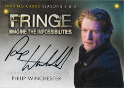Fringe Seasons Three & Four Autograph Card A15 Philip Winchester Frank Stanton