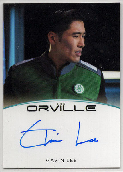 Orville Archives Autograph Card A15 Gavin Lee as Henry Park (Full Bleed)