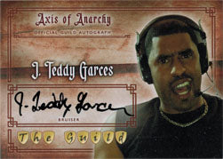 The Guild A16 J. Teddy Garces as Bruiser Autograph Card