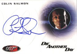 James Bond Mission Logs A174 Colin Salmon as Charles Robinson Autograph Card