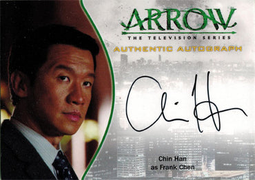 Arrow Season One Autograph Card A17 Chin Han as Frank Chen