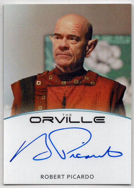 Orville Archives Autograph Card A17 Robert Picardo as Ildis Kitan (Full Bleed)