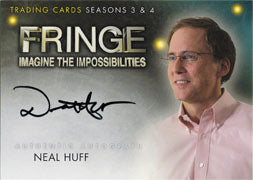 Fringe Seasons Three & Four Autograph Card A17 Neal Huff as Marshall Bowman