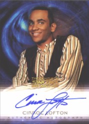 Quotable Star Trek Deep Space Nine A18 Cirroc Lofton Autograph Card