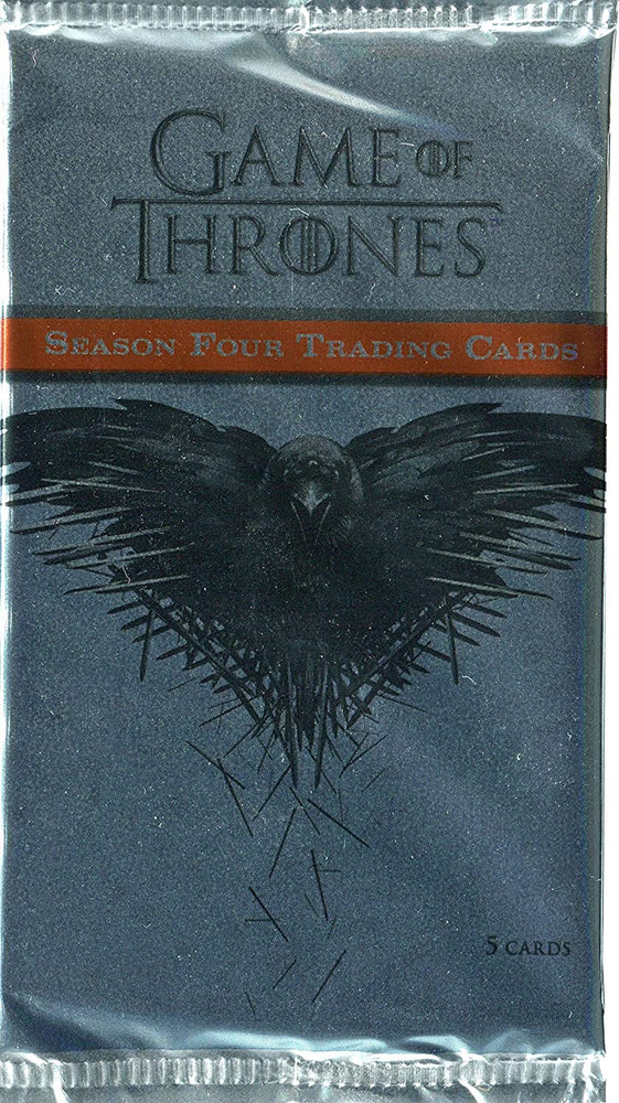 Game of Thrones Season 4 Factory Sealed Trading Card Pack