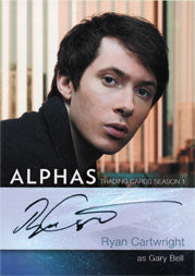 Alphas Season One A1 Autograph Card Ryan Cartwright as Gary Bell