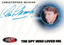 James Bond 50th Anniversary Series 1 Autograph Card A201 Christopher Muncke