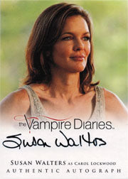 Vampire Diaries Season Two A20 Autograph Card Susan Walters as Carol Lockwood
