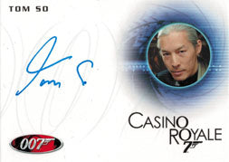 James Bond 50th Series Two Autograph Card A215 Tom So as Fukuta