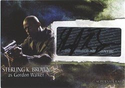 Supernatural Season 3 A21 Sterling K Brown Autograph Card