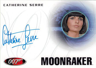 James Bond Autographs & Relics Autograph Card A233 Catherine Serre as Labinsky