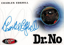 James Bond Archives 2014 Autograph Card A245 Charles Edghill as Assassin