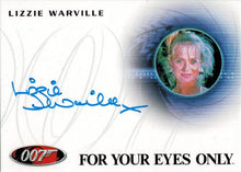 James Bond Archives 2014 Autograph Card A249 Lizzie Warville as Poor Girl