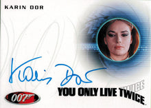 James Bond Archives 2014 Autograph Card A253 Karin Dor as Helga Brandt