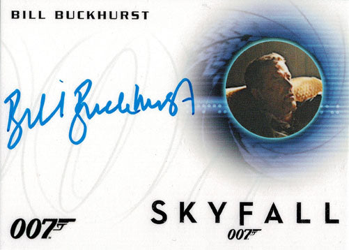 James Bond Archives 2014 Autograph Card A256 Bill Buckhurst as Ronson