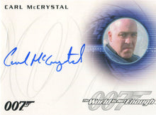 James Bond Archives 2015 Autograph Card A260 Carl McCrystal as Trukhin