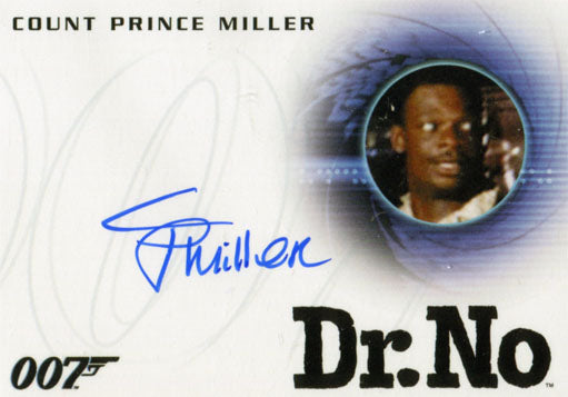 James Bond 007 Classics Autograph Card A268 Count Prince Miller Nightclub Dancer