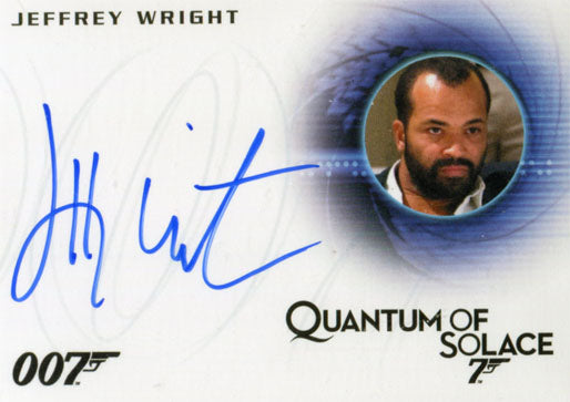 James Bond 007 Classics Autograph Card A270 Jeffrey Wright as Felix Leiter