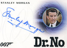 James Bond Archives 2015 Autograph Card A272 Stanley Morgan as Concierge