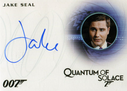James Bond 007 Classics Autograph Card A276 Jake Seal as Bartender