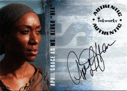 Lost Season 3 A-27 April Grace as Bea Klugh Autograph Card