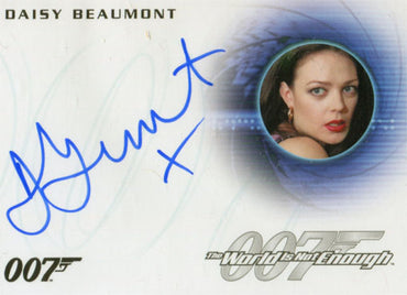 James Bond 007 Classics Autograph Card A286 Daisy Beaumont as Nina