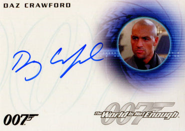 James Bond 007 Classics Autograph Card A289 Daz Crawford as Zukovskys Henchman