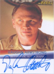 JAG Premiere Edition A29 Vaughn Armstrong Autograph Card