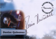 Smallville Season 5 A39 Denise Quinones as Andrea Rojas Autograph Card