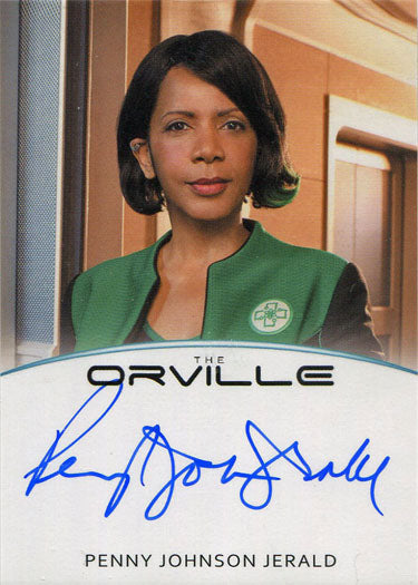 Orville Season 1 Autograph Card A3 Penny Johnson Jerald as Dr. Claire Finn (FB)