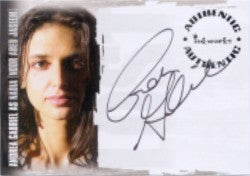 Lost Revelations A5 Autograph Card Andrea Gabriel as Nadia