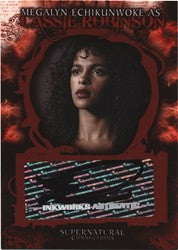 Supernatural Connections A5 Megalyn Echikunwoke Autograph Card
