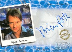 CSI: Miami Series One A5 Brian Poth Autograph Card
