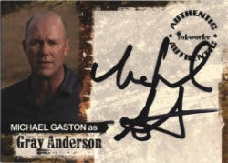 Jericho Season 1 A5 Michael Gaston as Gray Anderson Autograph Card