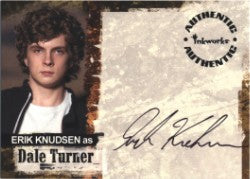 Jericho Season 1 A8 Erik Knudsen as Dale Turner Autograph Card