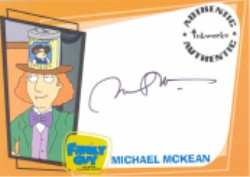 Family Guy Season 2 A9 Michael McKean Autograph Card