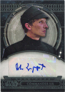 Star Wars 40th Anniversary Autograph Card Al Lampert as Commander Jir