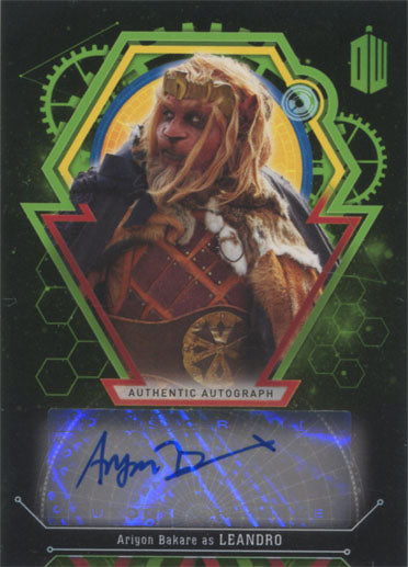 Doctor Who Extraterrestrial Encounters Autograph Card Ariyon Bakare #09/50