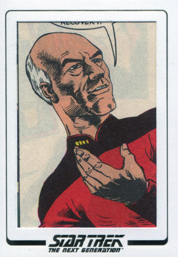 Star Trek TNG Portfolio Prints S1 Comic Cut Archives AC09 Chase 85/142