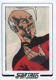 Star Trek TNG Portfolio Prints S1 Comic Cut Archives AC09 Chase 85/142