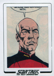 Star Trek TNG Portfolio Prints S1 Comic Cut Archives AC13 Chase 116/127
