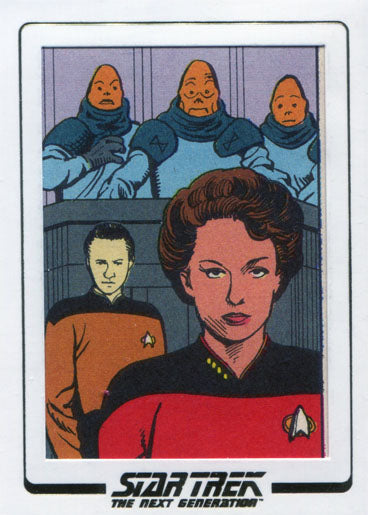 Star Trek TNG Portfolio Prints S1 Comic Cut Archives AC55 Chase 75/110