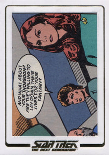 Star Trek TNG Portfolio Prints S1 Comic Cut Archives AC69 Chase 21/101