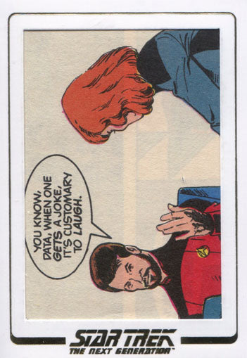 Star Trek TNG Portfolio Prints S1 Comic Cut Archives AC75 Chase 123/160