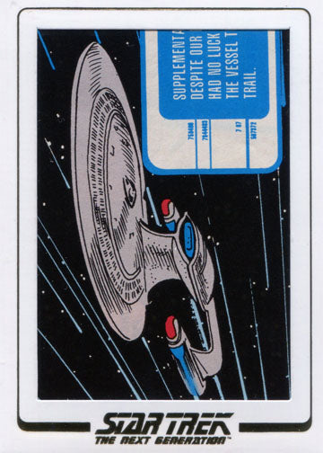 Star Trek TNG Portfolio Prints S1 Comic Cut Archives AC77 Chase 47/124