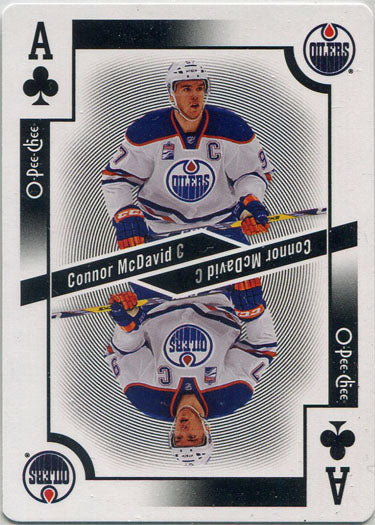 O-Pee-Chee Hockey 2017-18 Playing Card AC Connor McDavid